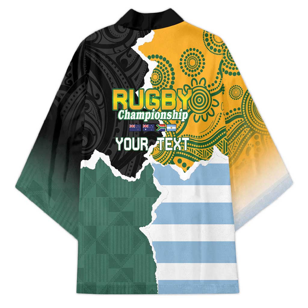 Personalised Rugby 2025 Championship Kimono Southern Hemisphere Countries Mascots - Polynesian Pride