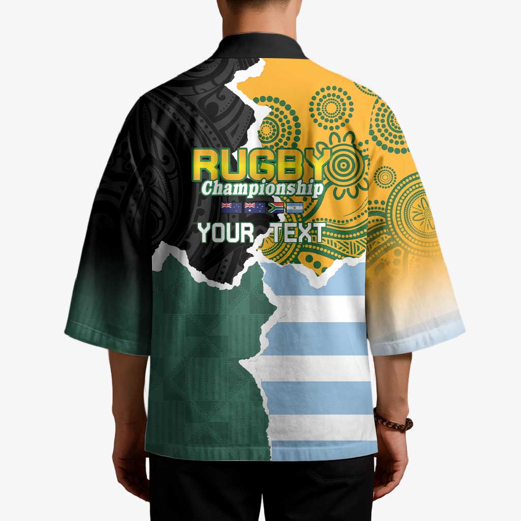 Personalised Rugby 2025 Championship Kimono Southern Hemisphere Countries Mascots - Polynesian Pride