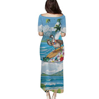 Aloha Hawaii Shaka Nene Goose Puletasi Surfing Take It Easy - Polynesian Pride
