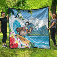 Aloha Hawaii Shaka Nene Goose Quilt Surfing Take It Easy - Polynesian Pride