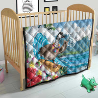 Aloha Hawaii Shaka Nene Goose Quilt Surfing Take It Easy - Polynesian Pride