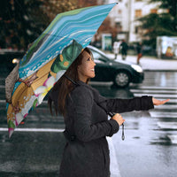 Aloha Hawaii Shaka Nene Goose Umbrella Surfing Take It Easy - Polynesian Pride