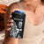 New Zealand and Wales Rugby Custom 4 in 1 Can Cooler Tumbler Aotearoa All Black Combine Welsh Dragon - Polynesian Pride