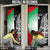 New Zealand and Wales Rugby Custom Door Cover Aotearoa All Black Combine Welsh Dragon - Polynesian Pride