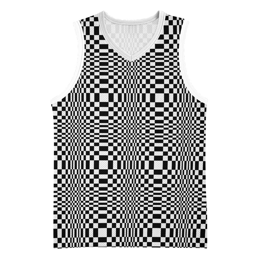 Black White Filipino Binakol Motifs Basketball Jersey Mabuhay Philippines Festival Kusikus Pattern LT14 Unisex Black - Polynesian Pride