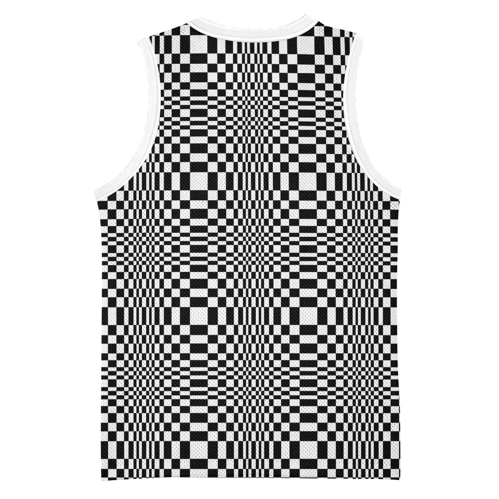 Black White Filipino Binakol Motifs Basketball Jersey Mabuhay Philippines Festival Kusikus Pattern LT14 - Polynesian Pride