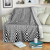 Black White Filipino Binakol Motifs Blanket Mabuhay Philippines Festival Kusikus Pattern LT14 Black - Polynesian Pride