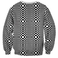 Black White Filipino Binakol Motifs Sweatshirt Mabuhay Philippines Festival Kusikus Pattern LT14 - Polynesian Pride