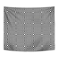 Black White Filipino Binakol Motifs Tapestry Mabuhay Philippines Festival Kusikus Pattern LT14 - Polynesian Pride