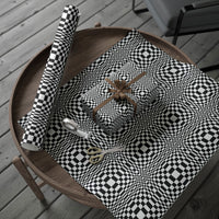 Black White Filipino Binakol Motifs Wrapping Paper Mabuhay Philippines Festival Kusikus Pattern LT14 - Polynesian Pride