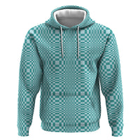 Cyan Filipino Binakol Motifs Hoodie Mabuhay Philippines Festival Kusikus Pattern LT14 Pullover Hoodie Cyan - Polynesian Pride