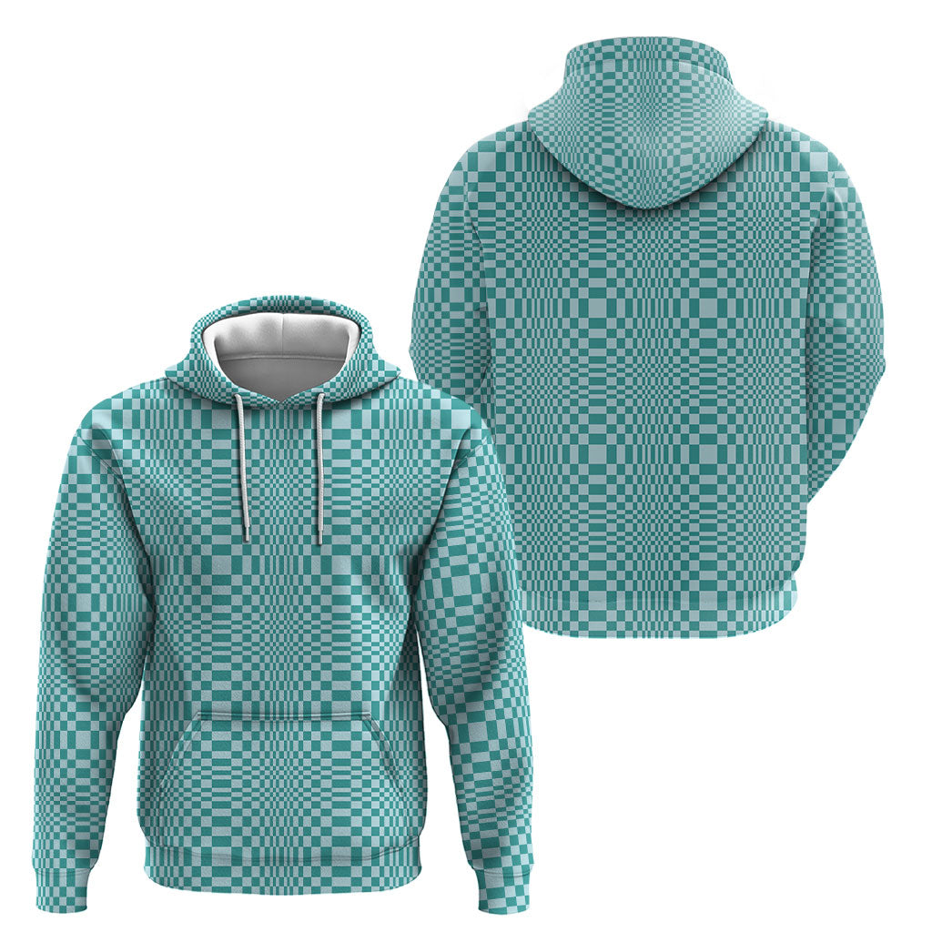 Cyan Filipino Binakol Motifs Hoodie Mabuhay Philippines Festival Kusikus Pattern LT14 - Polynesian Pride