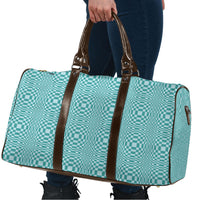 Cyan Filipino Binakol Motifs Travel Bag Mabuhay Philippines Festival Kusikus Pattern LT14 - Polynesian Pride