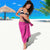 New Zealand Silver Fern Rugby Custom Sarong All Black Maori Pattern Pink - Polynesian Pride