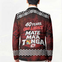 Mate Maa Tonga Rugby 2026 Blazer 40 Years Anniversary One Legacy LT14 - Polynesian Pride