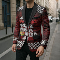 Mate Maa Tonga Rugby 2026 Blazer 40 Years Anniversary One Legacy LT14 - Polynesian Pride