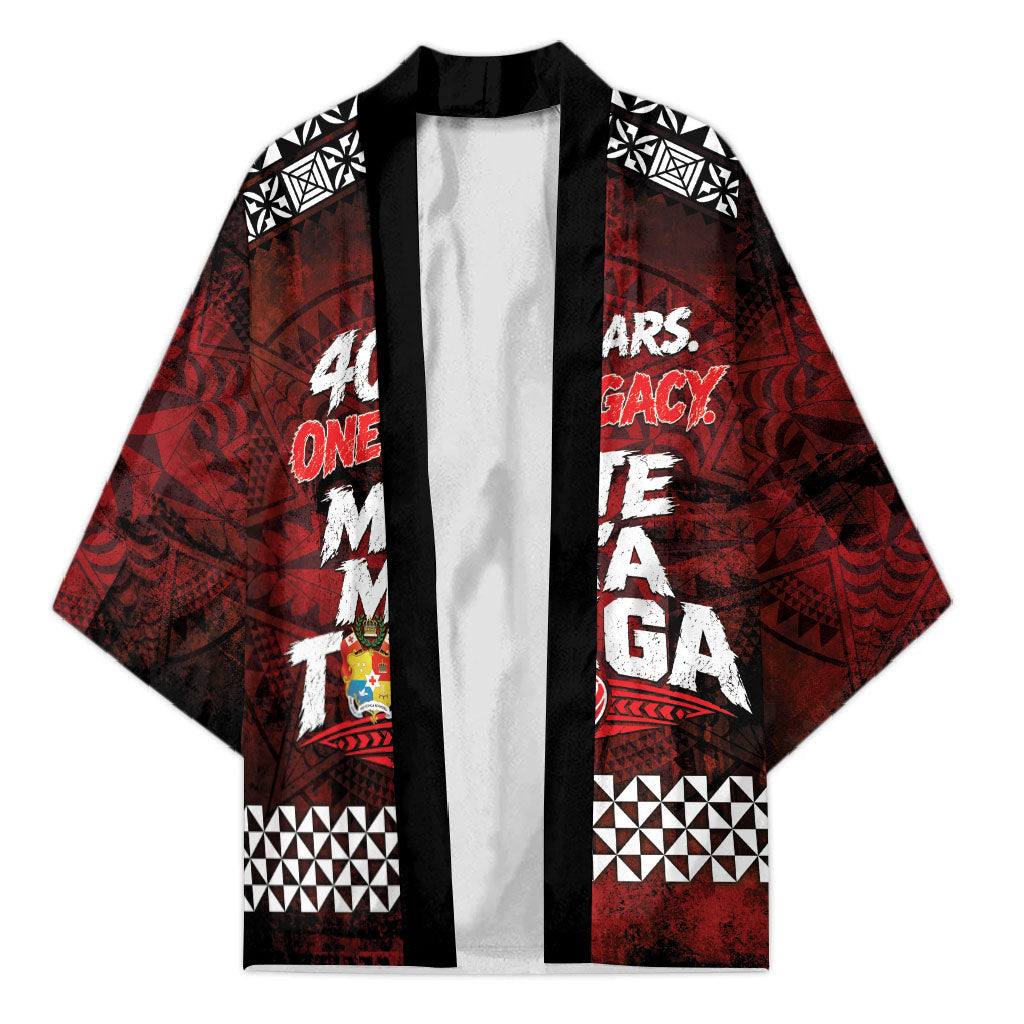 Mate Maa Tonga Rugby 2026 Kimono 40 Years Anniversary One Legacy