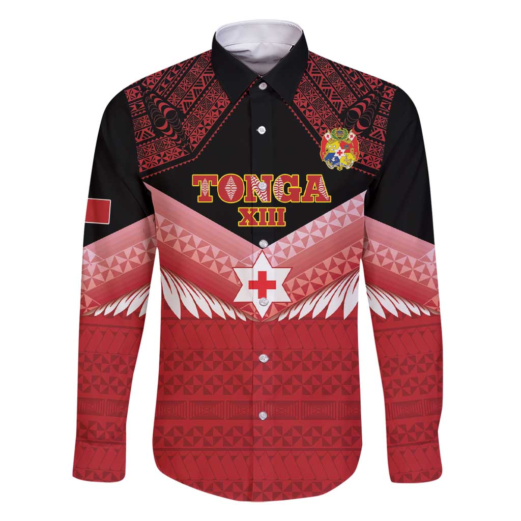 Custom Mate Maa Tonga XIII Family Matching Short Sleeve Bodycon Dress and Hawaiian Shirt Tongan Kupesi Ngatu - Rugby Style