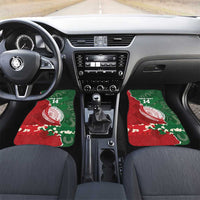 Custom Tonga And Australia Rugby Car Mats Mate Maa Tongan Ngatu Mix Kangaroos Aboriginal