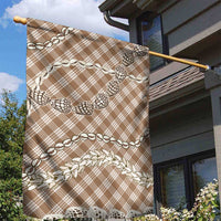 Brown Aloha Hawaii Shell Lei Garden Flag Palaka Hebrew Cone Honey Cowrie Elegant Curves - Polynesian Pride