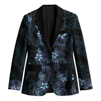 Purple Paradise Hawaii Shell Lei Blazer Hawaiian Sunrise Shell Hebrew Cone Plumeria - Polynesian Pride