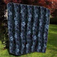 Purple Paradise Hawaii Shell Lei Quilt Hawaiian Sunrise Shell Hebrew Cone Plumeria - Polynesian Pride