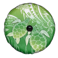 Polynesia Sea Turtle Spare Tire Cover Happy Valentine Day Polynesian - Green LT14 - Polynesian Pride