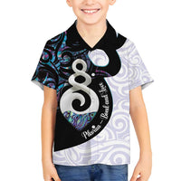 Aotearoa Pikorua Family Matching Long Sleeve Bodycon Dress and Hawaiian Shirt NZ Twist - Bond And Love