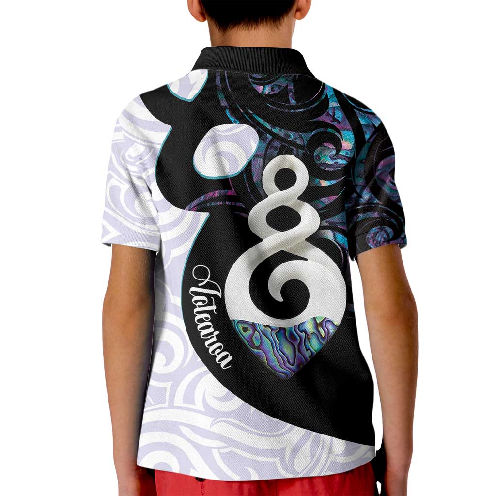 Aotearoa Pikorua Kid Polo Shirt NZ Twist - Bond And Love LT14 - Polynesian Pride