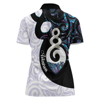Aotearoa Pikorua Women Polo Shirt NZ Twist - Bond And Love