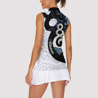 Aotearoa Pikorua Women Sleeveless Polo Shirt NZ Twist - Bond And Love LT14 - Polynesian Pride