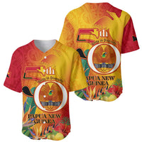 Papua New Guinea Independence Day Baseball Jersey 50th Anniversary Unity in Diversity