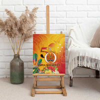 Papua New Guinea Independence Day Canvas Wall Art 50th Anniversary Unity in Diversity