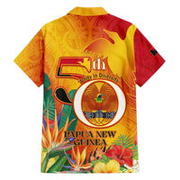 Papua New Guinea Independence Day Family Matching Puletasi and Hawaiian Shirt 50th Anniversary Unity in Diversity