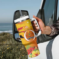 Papua New Guinea Independence Day Tumbler With Handle 50th Anniversary Unity in Diversity