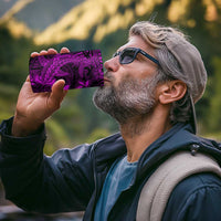 Polynesian 4 in 1 Can Cooler Tumbler Pink Hawaiian Tribal Hammerhead Shark