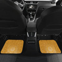 Personalised New Zealand And Australia Rugby Car Mats 2024 All Black Wallabies Mascots Together