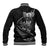 Personalised All Black New Zealand Darts Baseball Jacket Aoteroa Fern Maori Galaxy Style