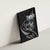 Personalised All Black New Zealand Darts Canvas Wall Art Aoteroa Fern Maori Galaxy Style