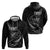 Personalised All Black New Zealand Darts Hoodie Aoteroa Fern Maori Galaxy Style