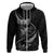Personalised All Black New Zealand Darts Hoodie Aoteroa Fern Maori Galaxy Style