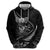 Personalised All Black New Zealand Darts Hoodie Aoteroa Fern Maori Galaxy Style