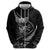 Personalised All Black New Zealand Darts Hoodie Aoteroa Fern Maori Galaxy Style