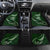 Personalised All Green New Zealand Darts Car Mats Aoteroa Fern Maori Galaxy Style