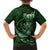 Personalised All Green New Zealand Darts Kid Hawaiian Shirt Aoteroa Fern Maori Galaxy Style
