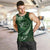 Personalised All Green New Zealand Darts Men Tank Top Aoteroa Fern Maori Galaxy Style