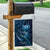 Personalised All Blue New Zealand Darts Garden Flag Aoteroa Fern Maori Galaxy Style