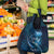 Personalised All Blue New Zealand Darts Grocery Bag Aoteroa Fern Maori Galaxy Style