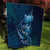 Personalised All Blue New Zealand Darts Quilt Aoteroa Fern Maori Galaxy Style