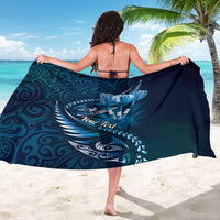 Personalised All Blue New Zealand Darts Sarong Aoteroa Fern Maori Galaxy Style